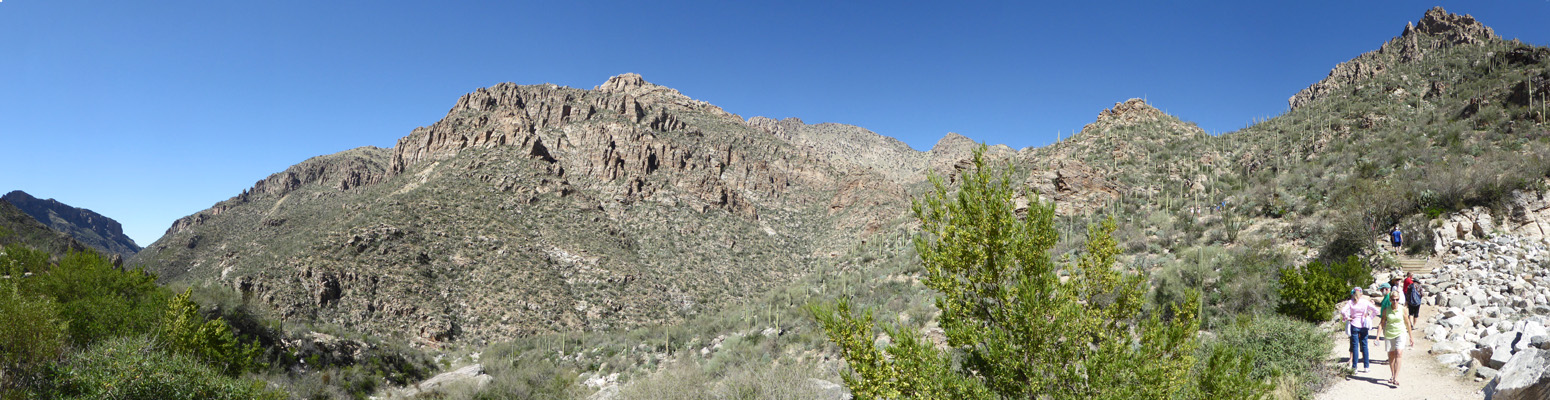 Sabino Canyon from stop #9