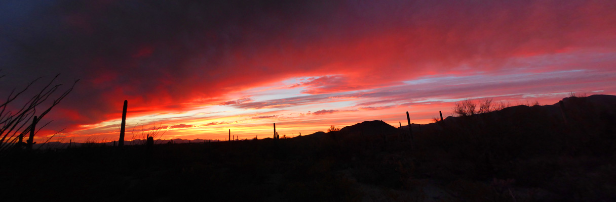 Sunset Gilbert Ray Campground