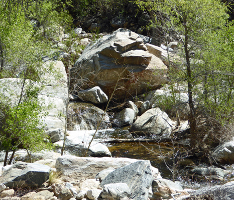 Sabino Canyon waterfall
