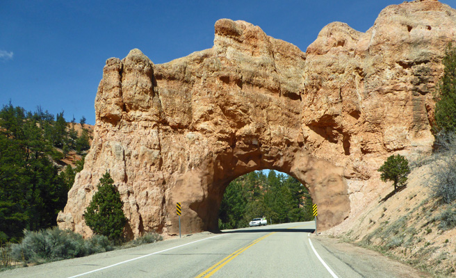 Red Canyon tunnel Hwy 12 Utah