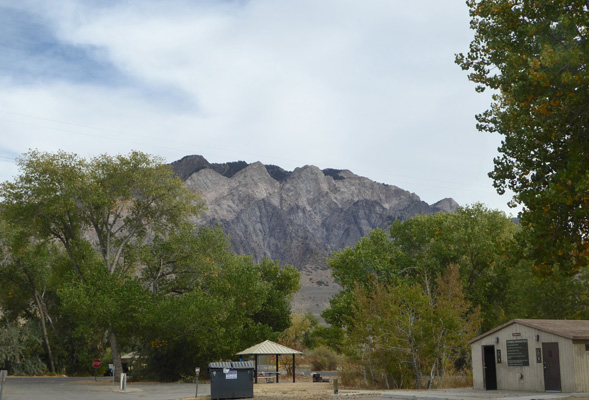 Willard Bay Campground view