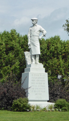 Italian Immigrant memorial Barre VT