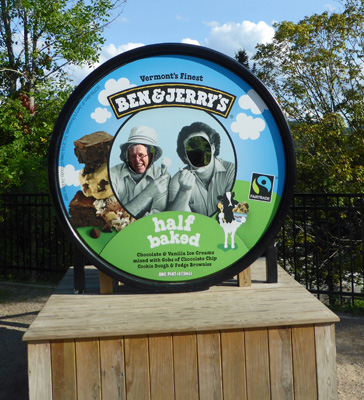 Half Baked Ben & Jerry's lid