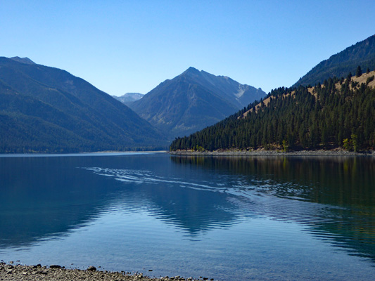 Wallowa Mts from Wallowa Lake