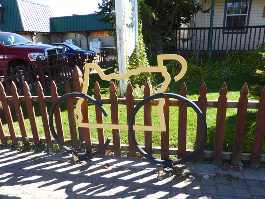 Bicycle sculpture Joseph OR