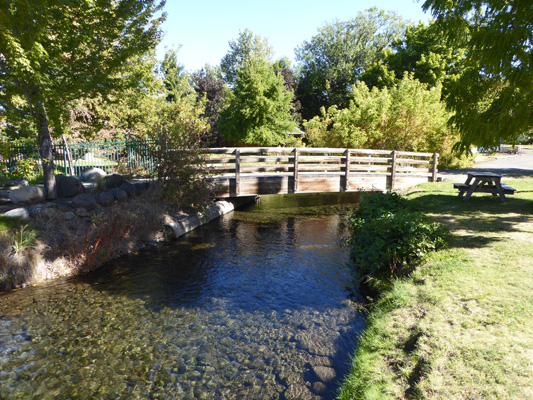 Footbridge Wallowa River Joseph OR