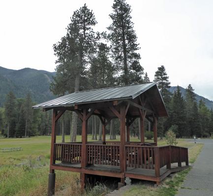 Viewing platfrom Wallowa Lake SP