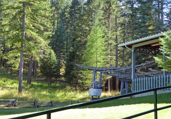 Wallowa Lake Tramway gondola