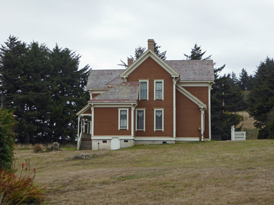 Hughes House from back side