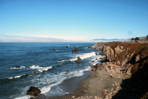 Highway 1 at Bodega Bay