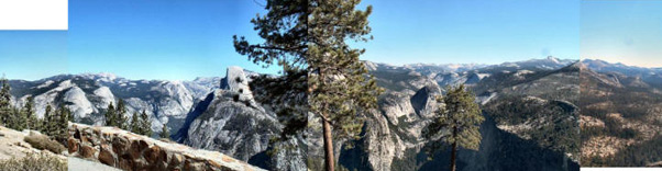 View from Washburn Pt in Yosemite