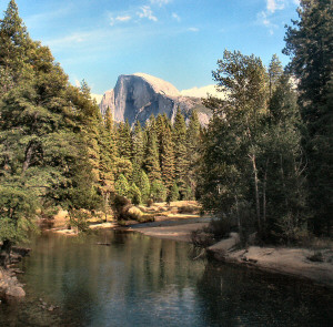 Half Dome from Sentinel Bridge